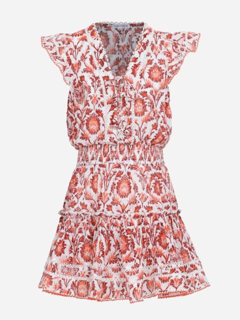 Mini Dress Anais for girls - Pink Victorian