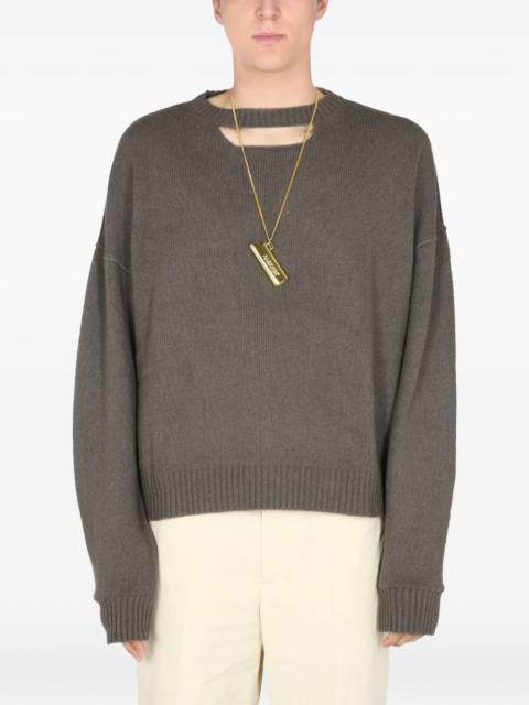 Ambush cut-out sweater