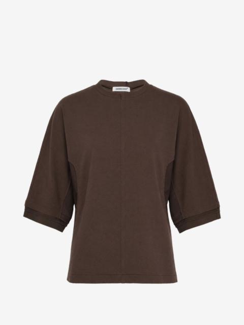 UNDERCOVER panelled short-sleeve T-shirt