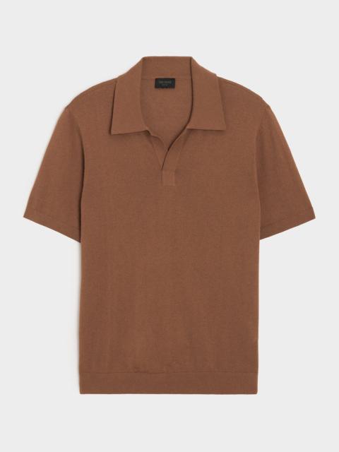 TODD SNYDER Silk-Cashmere Montauk Sweater Polo