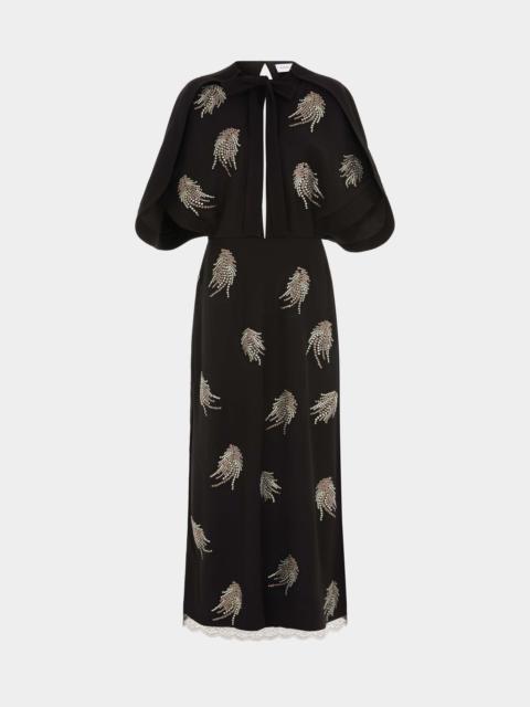16ARLINGTON DELLA MIDI DRESS IN CREPE