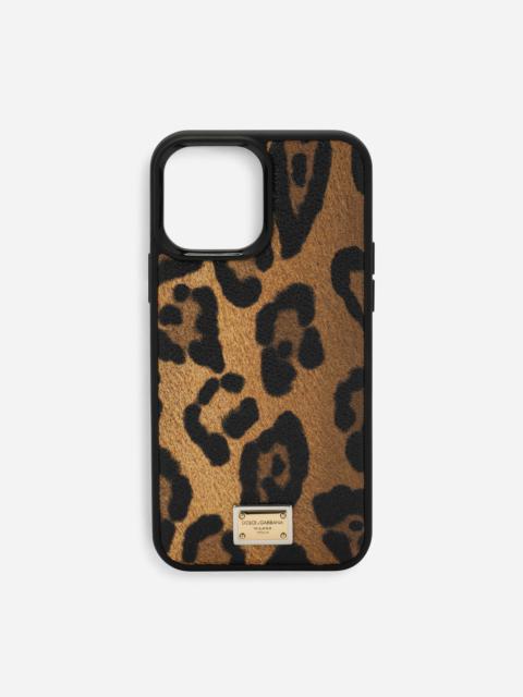 Dolce & Gabbana Leopard-print Crespo iPhone 13 Pro Max cover