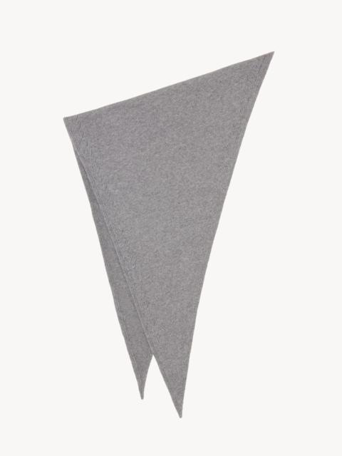 Chloé THE CHLOÉ ICONIC TRIANGULAR SCARF IN WOOL