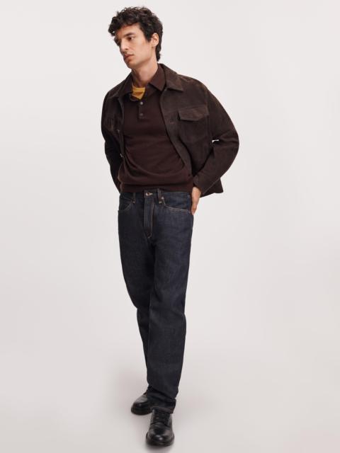 rag & bone Fit 4 Straight Jean Mid-Rise in rb Selvedge Denim