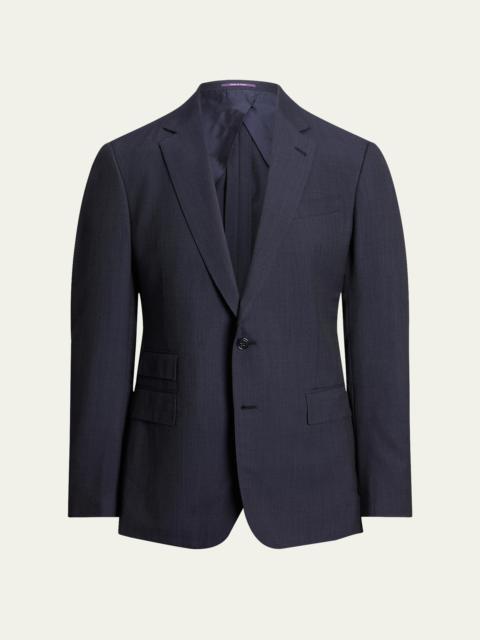 Ralph Lauren Men's Kent Hand-Tailored Wool Cashmere Nailhead Suit