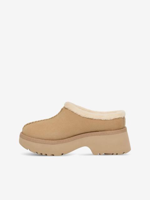 UGG New Heights fluffy-trim mules