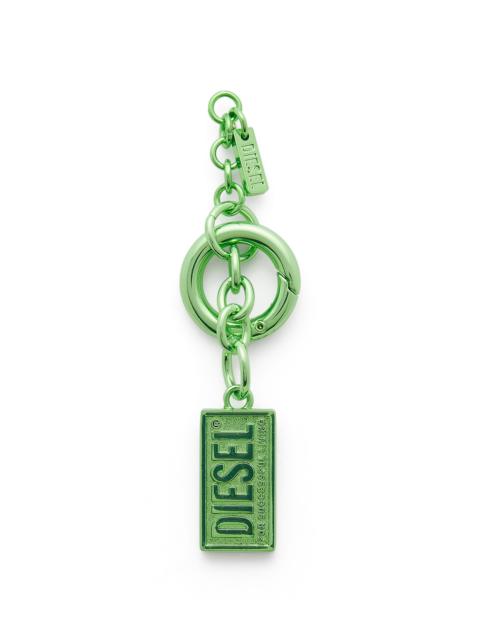 Diesel METAL KEYRING WITH BISCOTTO LOGO CHARM