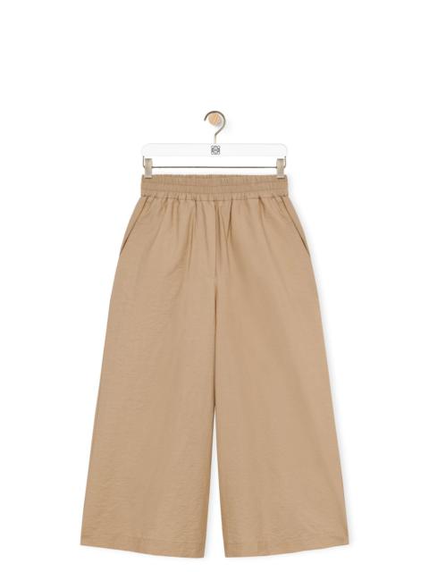 Loewe Cropped trousers in cotton