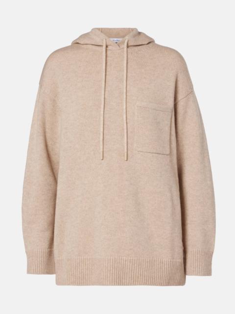 Max Mara Liana wool and cashmere hoodie