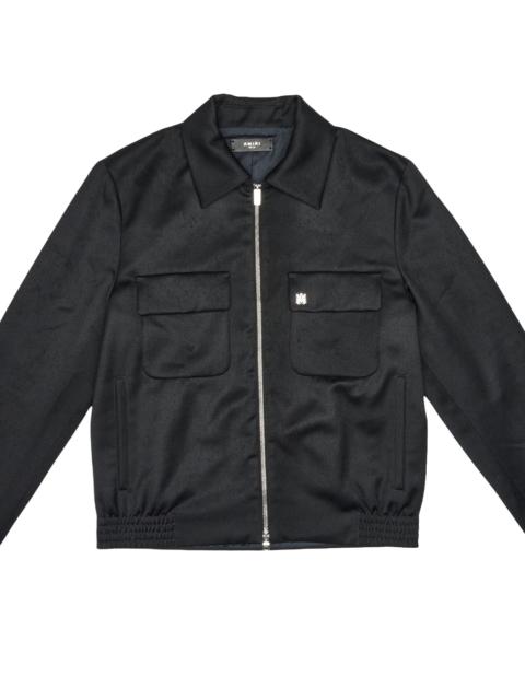 AMIRI Double Pocket Zip Up Track Jacket "Black" PF23MTJ002 001