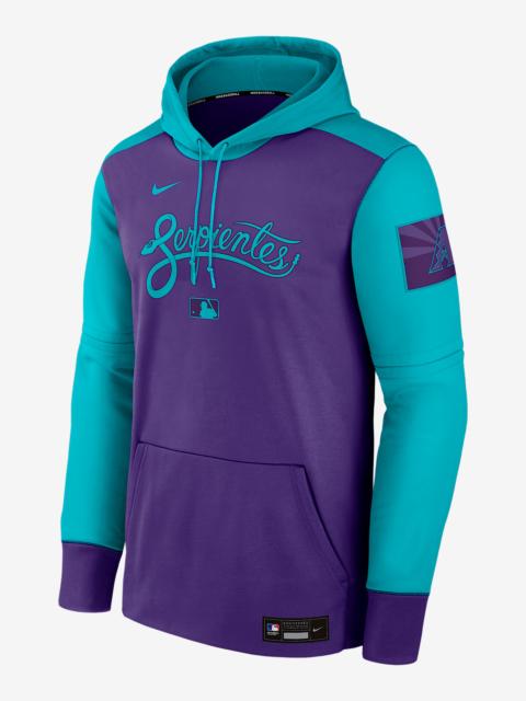 Nike Arizona Diamondbacks Authentic Collection City Connect Men's Nike Therma MLB Pullover Hoodie