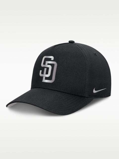 Nike San Diego Padres Rise Men's Nike Dri-FIT MLB A-Frame Trucker Adjustable Hat