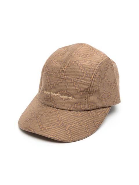 White Mountaineering embroidered-logo detail baseball cap