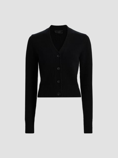 NILI LOTAN Women's Charmaine V-Neck Cardigan - Black