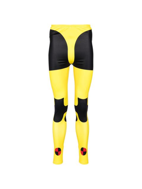 Walter Van Beirendonck Dummy Bike leggings