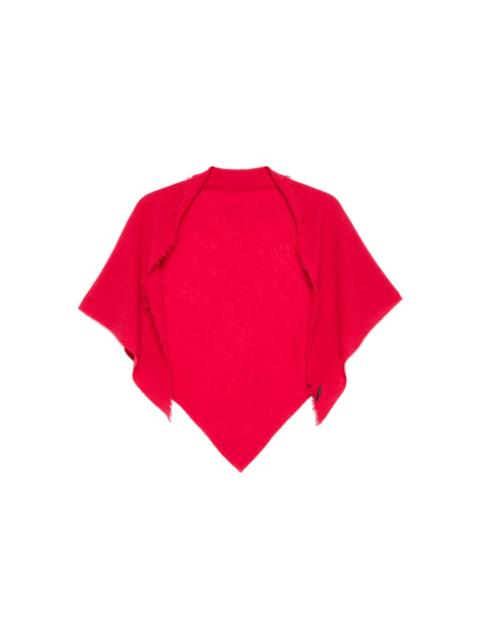 Faliero Sarti frayed-edge scarf
