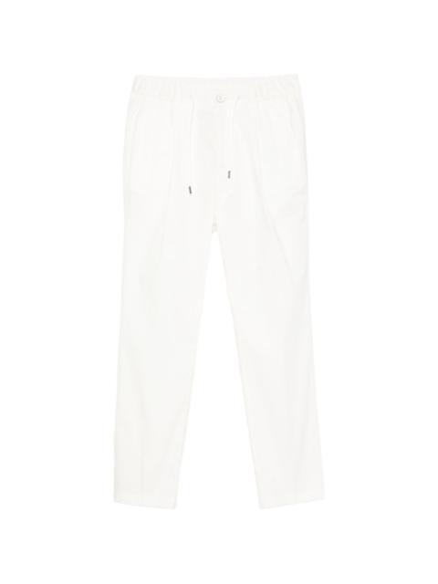 Herno drawstring straight trousers