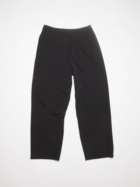 Relaxed fit trousers - Black