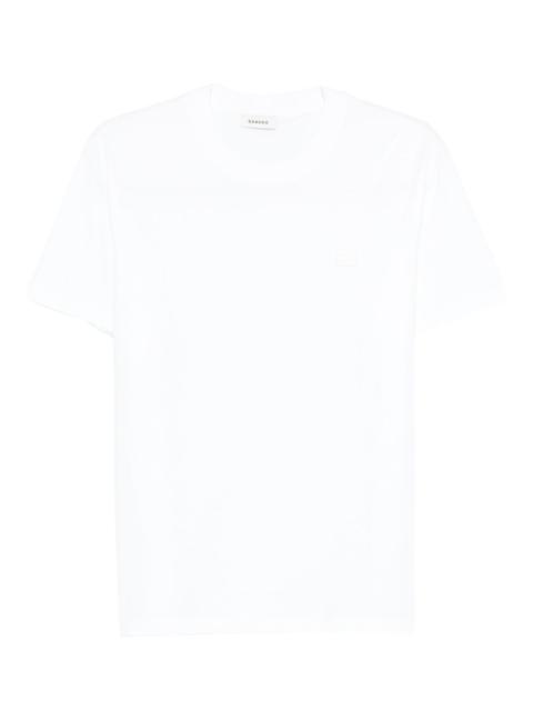 Sandro logo-patch T-shirt