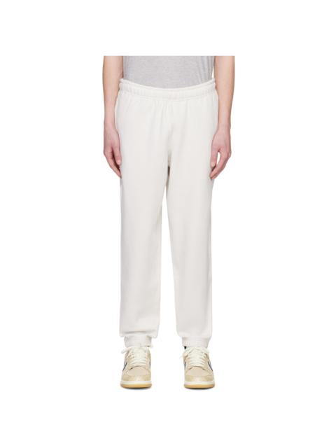 White Solo Swoosh Lounge Pants