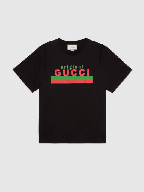 "Original Gucci" print oversize T-shirt