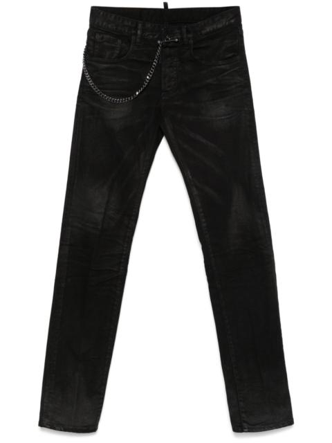 DSQUARED2 chain-detailed jeans