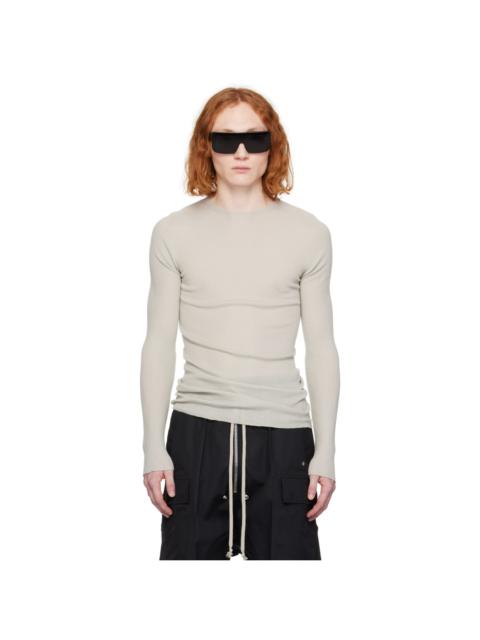 Off-White Ribbed Sweater