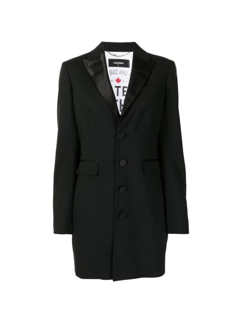 DSQUARED2 suit jacket mini dress