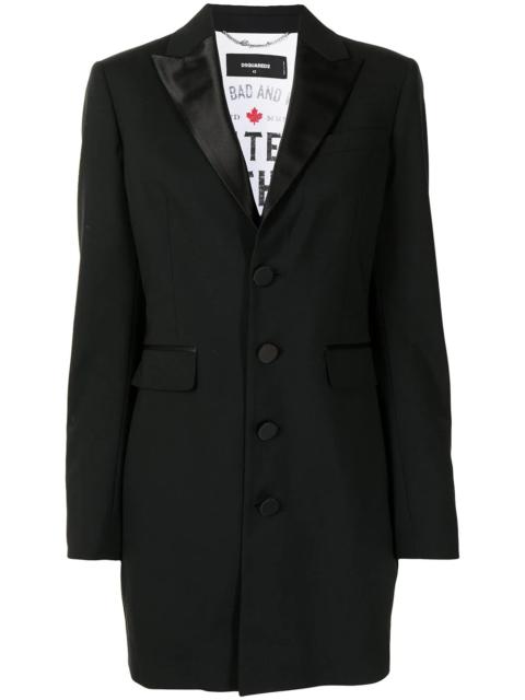 DSQUARED2 suit jacket mini dress