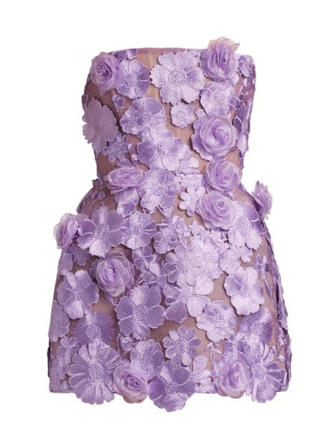 BRONX BANCO Women's Jasmine Maraya Lavendar Minidress - Lavender