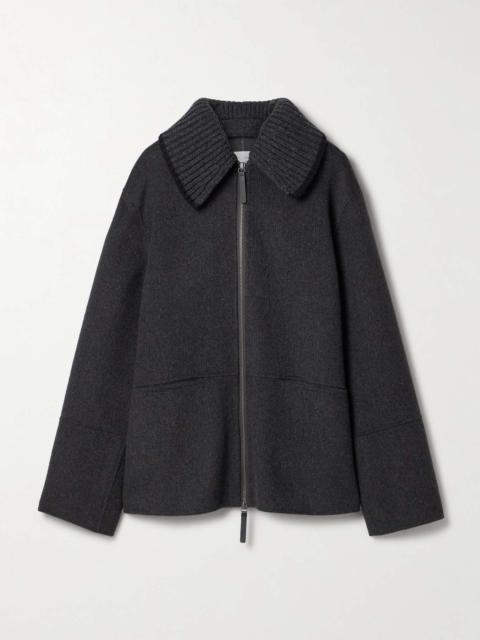 Poppy wool-blend jacket