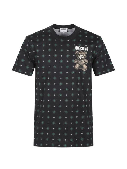 Moschino patterned T-shirt