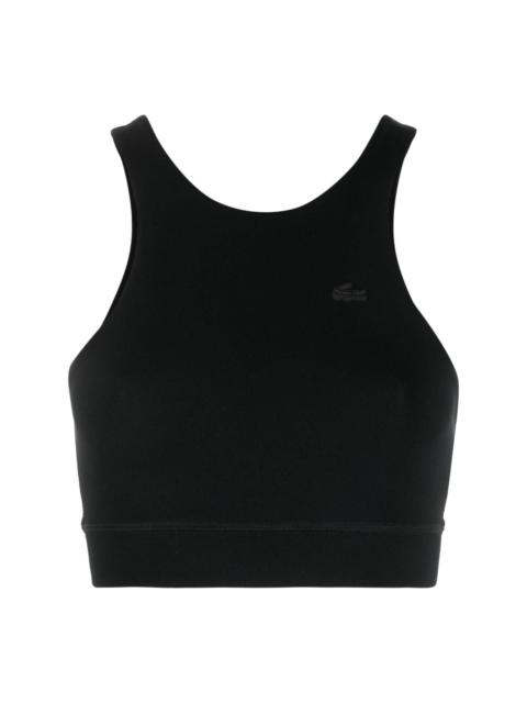 LACOSTE racerback cropped top