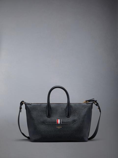 【関税&送料込】Thom Browne Calzini Con Logo Signature Leather Working Tote | Handmade Leather Tote Bags