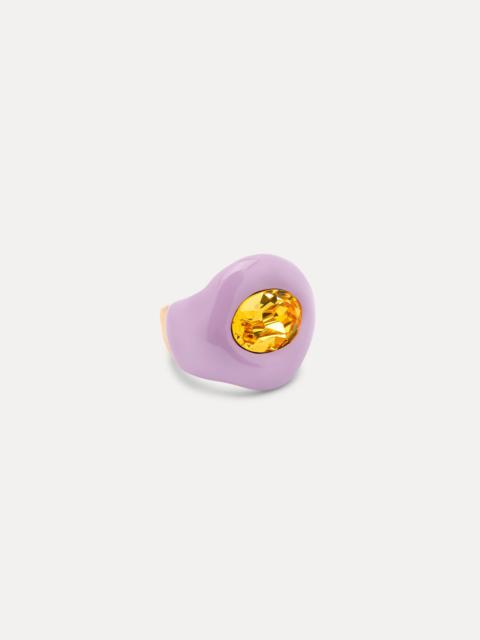 Oscar de la Renta LARGE ENAMEL RING
