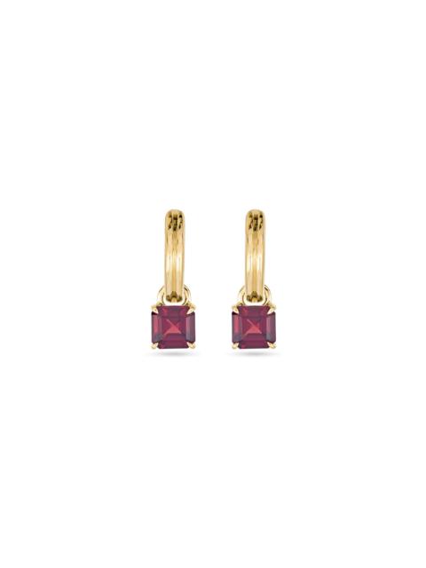 STONE AND STRAND Red Studio Garnet Huggies