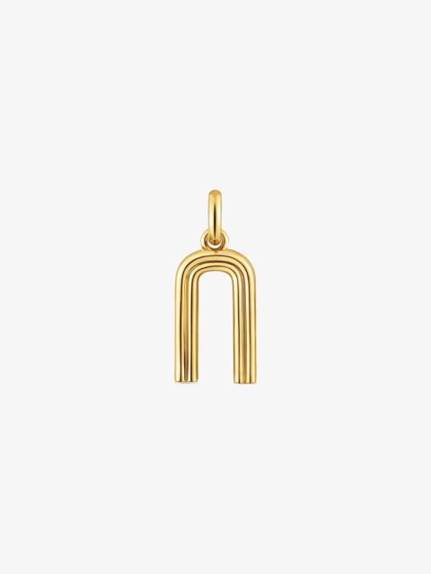 TOUS Medium 18K gold vermeil letter N Pendant TOUS Alphabet