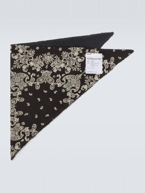 SATISFY GhostFleece bandana cotton scarf
