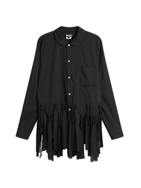 BLACK COMME des GARÇONS Comme des Garçons Black Fringed Jacket