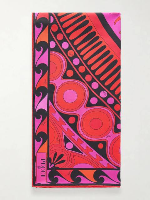 PUCCI Printed Silk-twill Scarf