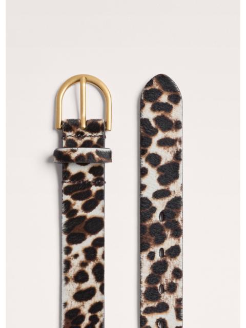 ME+EM Leopard Print Belt