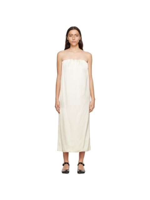 Loulou de Saison Off-White Siple Midi Dress
