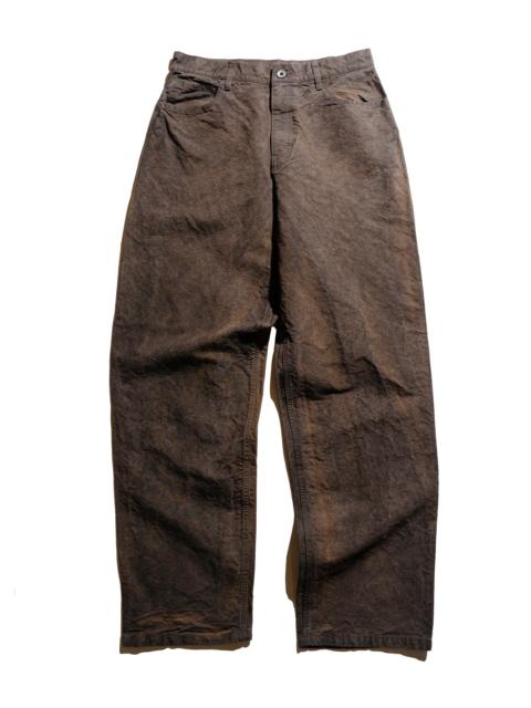 5PKT Jean Persimmon Cotton Washi Duck