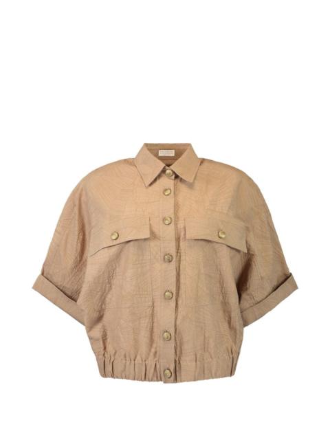 Brunello Cucinelli Sun River chest-pockets shirt