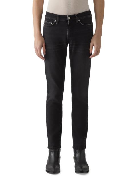 BLK DNM Men's Stretch-Denim Mid-Rise Slim-Fit Jeans - Subtle Black