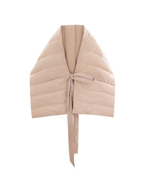 Aspesi feather-down padded scarf