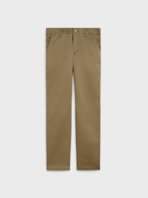 CELINE CHINO PANTS IN COTTON LINEN