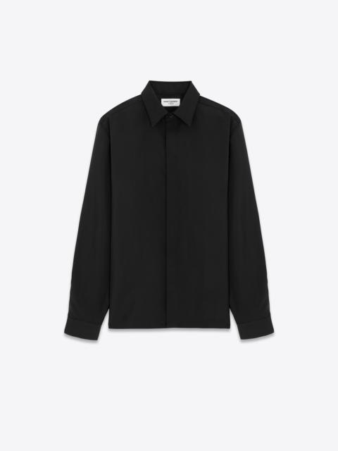 SAINT LAURENT shirt in faille