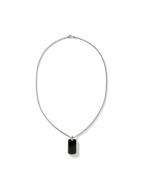 JOHN HARDY Tag Pendant Necklace, Sterling Silver