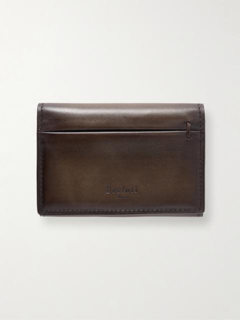 Berluti Imbuia Gaspard Venezia Leather Cardholder